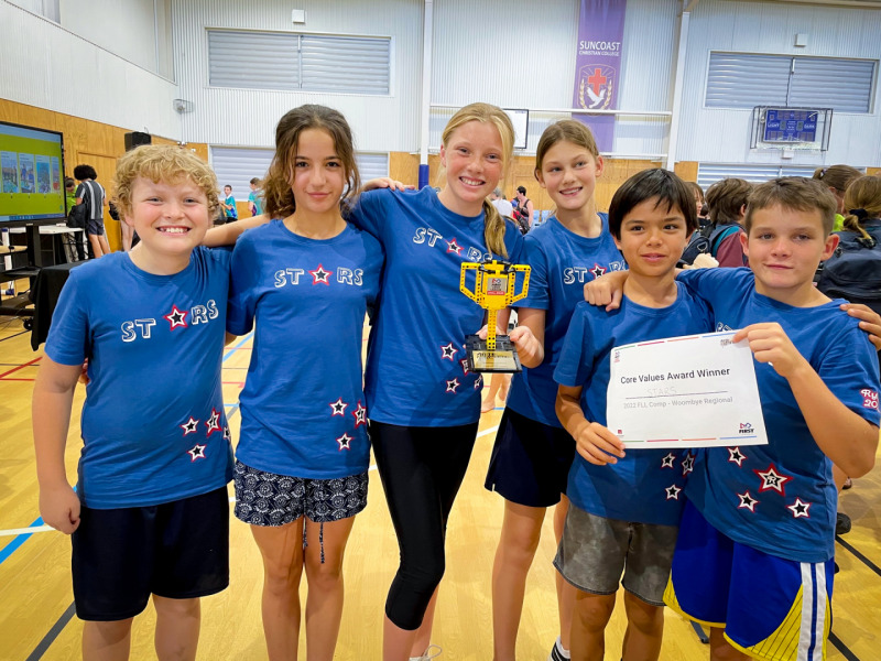 First Lego League competitors team winners