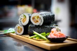 Sushi Rolls - Suncoast Christian College Cafe`