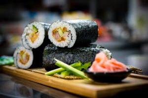 Sushi Rolls - Suncoast Christian College Cafe`