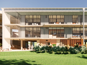 Architect drawing of new Primary building at Suncoast Christian College